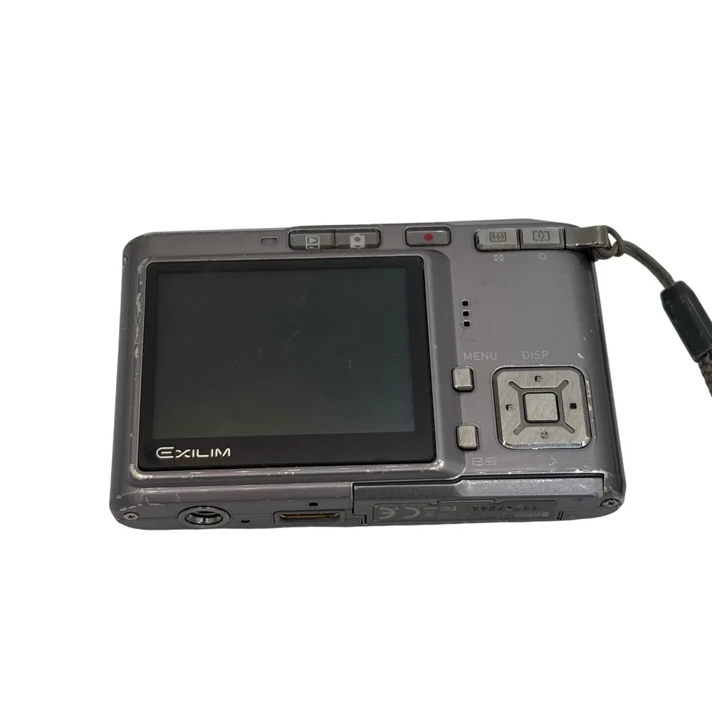 Casio Exilim Digital Camera Lot EX-Z60 Silver EX-S8 Grey Vintage Untested‎